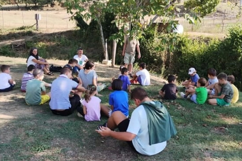 Merenda al parco 